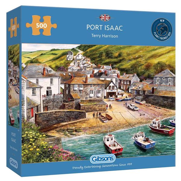 Gibsons Port Isaac 500 Piece Jigsaw Puzzle