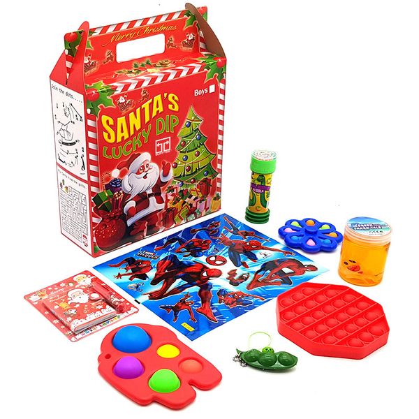 Bufftee Christmas Lucky Dip For Boys - Christmas Kids Party Gift Pack