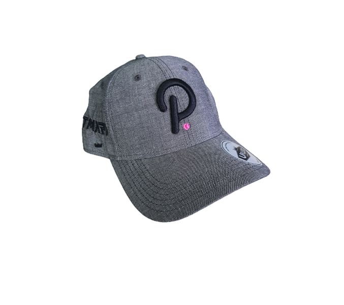 Polkadot Uflex Bitmart Grey Baseball Cap