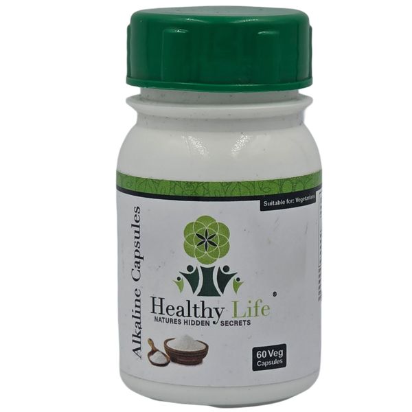 Healthy Life Alkaline Capsules 500mg - 60's x 4