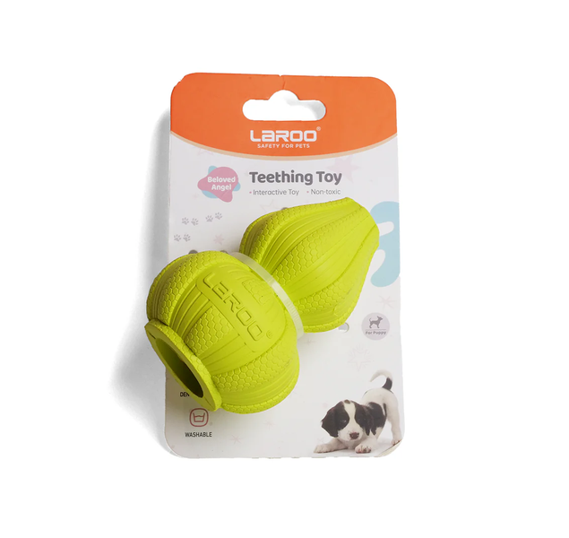 LaRoo Teething Treat Dispenser Toy - Soothing Chew Toy for Puppies &amp; Adult Dogs
