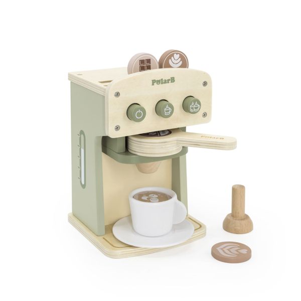 PolarB Coffee Machine Wooden Toy