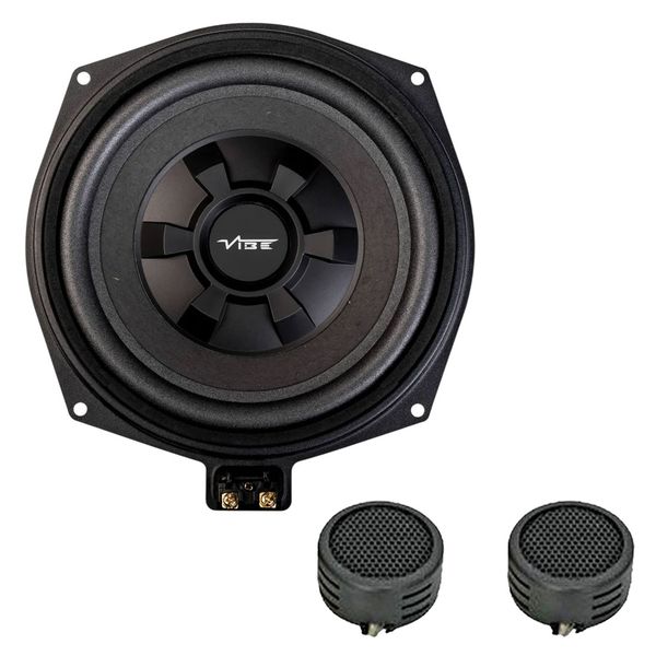 Vibe Optisound 8" Underseat Subwoofer &amp; Evo Tweeters