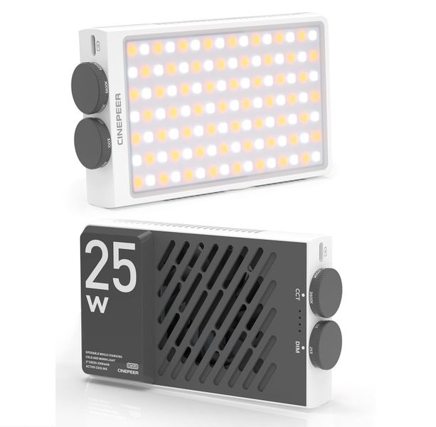 Zhiyun Cinepeer CM25 25W LED Video Fill Light for Pictures Video Recording