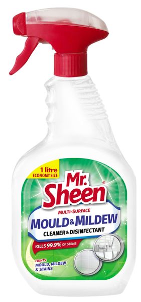 Shield Mr Sheen Mould &amp; Mildew Cleaner and Disinfectant 1L