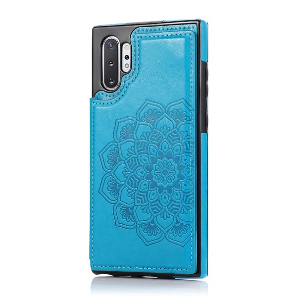 Embossed Double Buckle Phone Case Compatible with Samsung Galaxy S20 Ultra