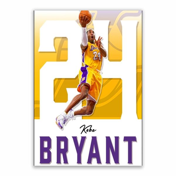 Kobe Bryant Slam Dunk Poster - A1