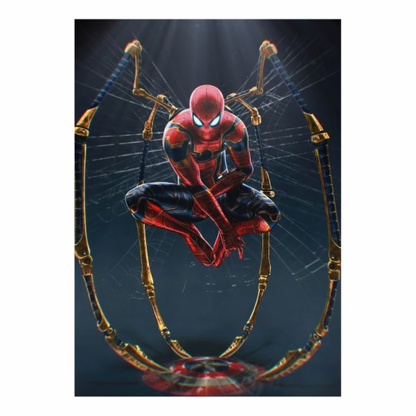 Clawing up my Iron spidey Suit - A1 Poster