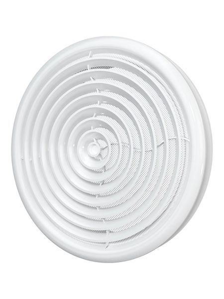 Ventilation grille 200mm for wall or suspended ceiling mounting