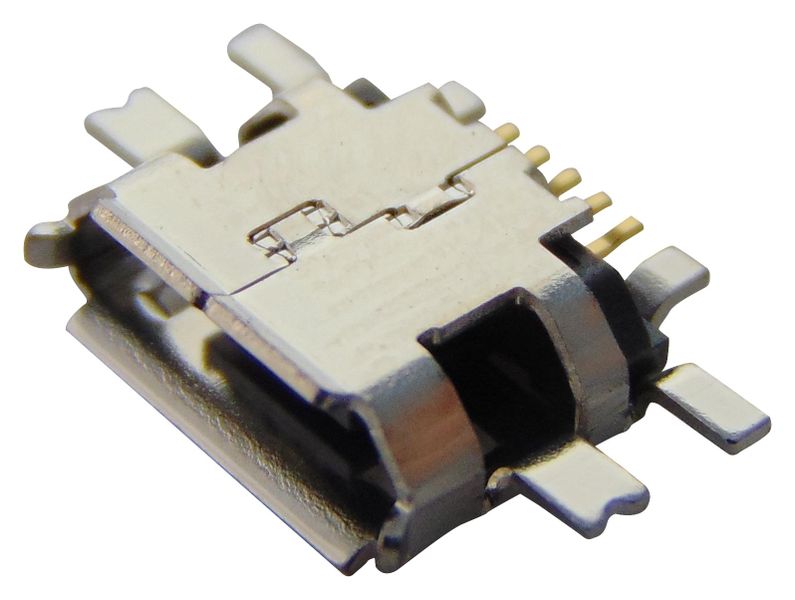 Jst (UB-MC5BR3-M404-4S-TB NMP) USB Connector, Micro USB Type B