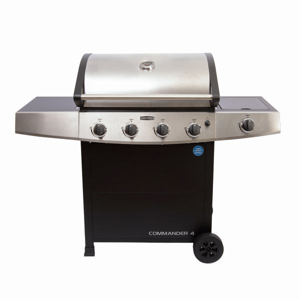 Born Free Commander 4 Burner Gas Braai with Side Burner (by Cadac)