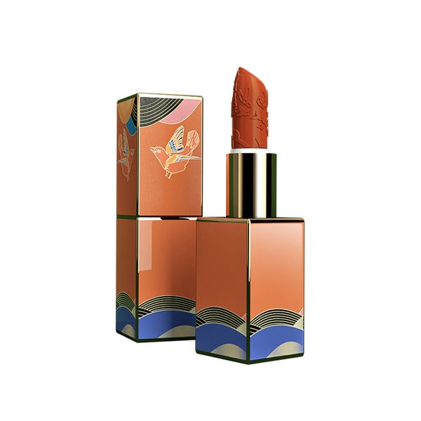 VEMO Embossed Velvet Lipstick- 01 Koi Orange