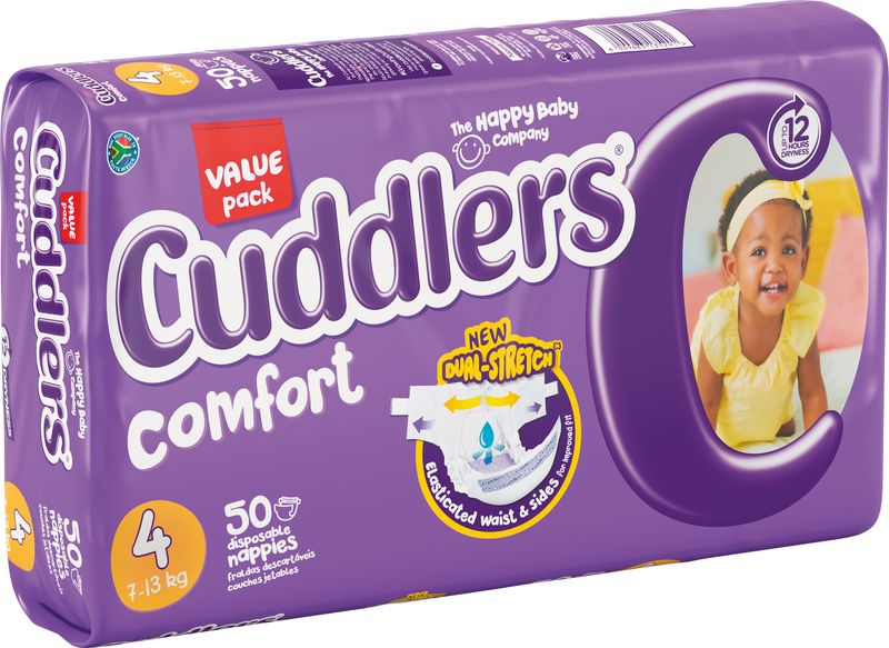 Cuddlers - Comfort - Size 4 - 50s Value Pack