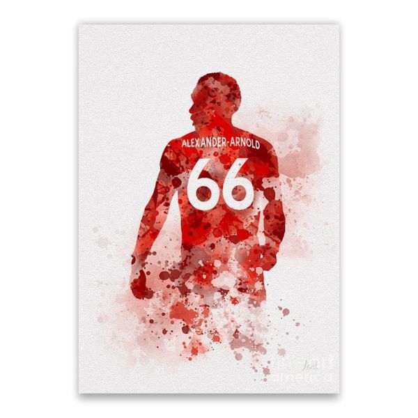 Trent Alexander-Arnold Painting Poster - A1