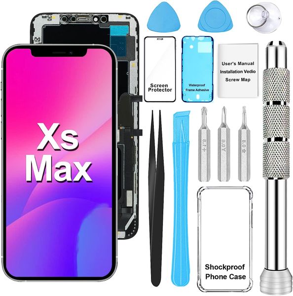 iPhone XS MAX Screen Replacement 3D Touch Screen LCD Display Tool Set
