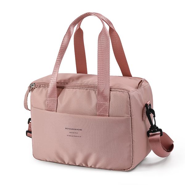 Compact Insulated Lunch Bag with Strap - Durable &amp; Easy to Clean