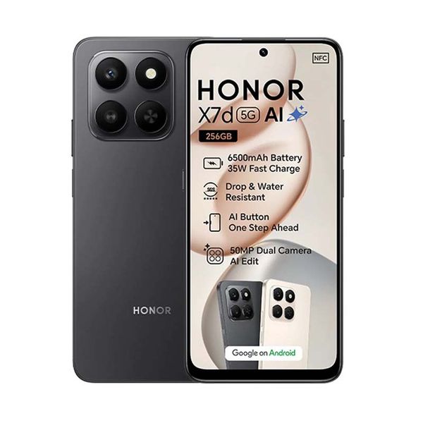 HONOR X7D 5G 256GB Dual Sim - Velvet Black