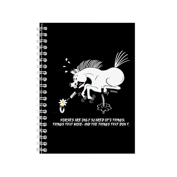 Horses Notebook Equestarian Gift Idea Writing Book Notepad Pad 40