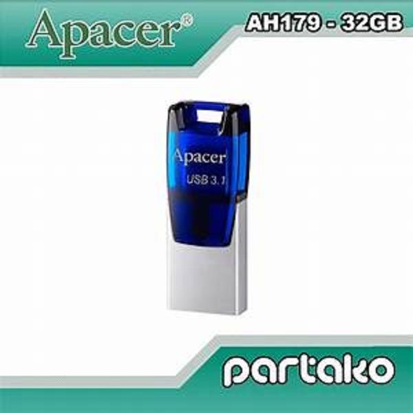 Apacer AH179 (AP32GAH179U-1) 32GB USB 3.1 Mobile Flash Drive (OTG)