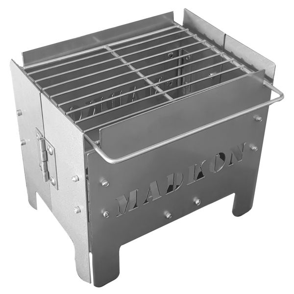 MadKon Bike Braai with Grid and Bag- MD-BIKE