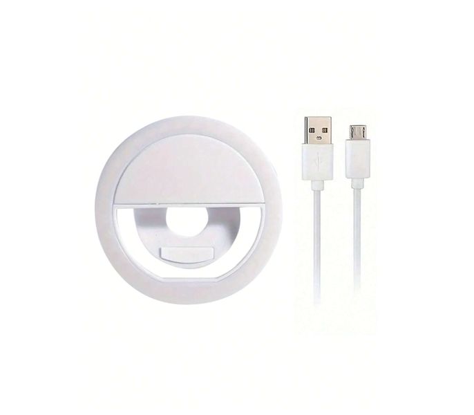 Selfie Ring Light for Phone, Portable Mini Selfie Light