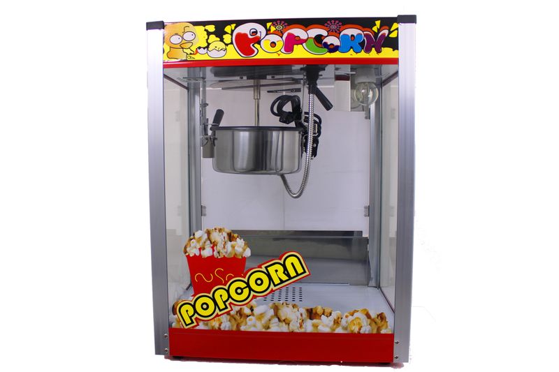 Royale Commercial Grade Electric Popcorn Machine - Red