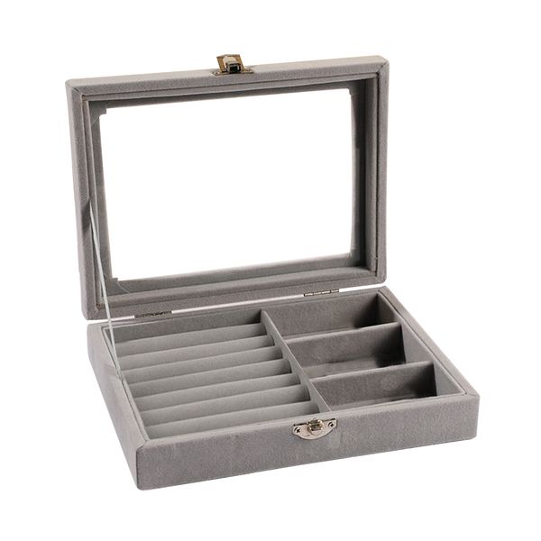 Home Beauty Novelty Large Capacity Jewellery Storage Box (20x15x5cm)