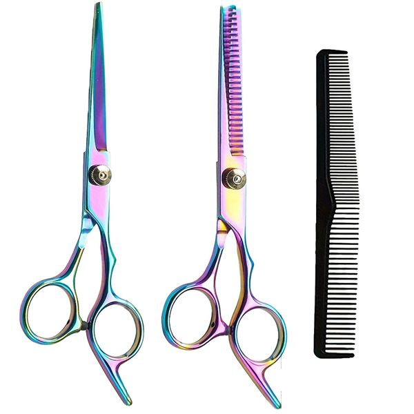 Hairdressing Scissors With Comb Set - Professional Cutting