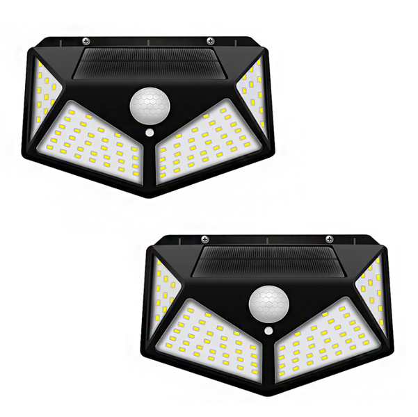 2 Pieces Of LED Outdoor Solar Lights That Can Illuminate Streetlights