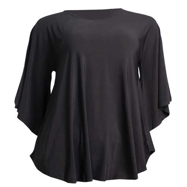 Purple &amp; Prose Ladies Flare Sleeve Top