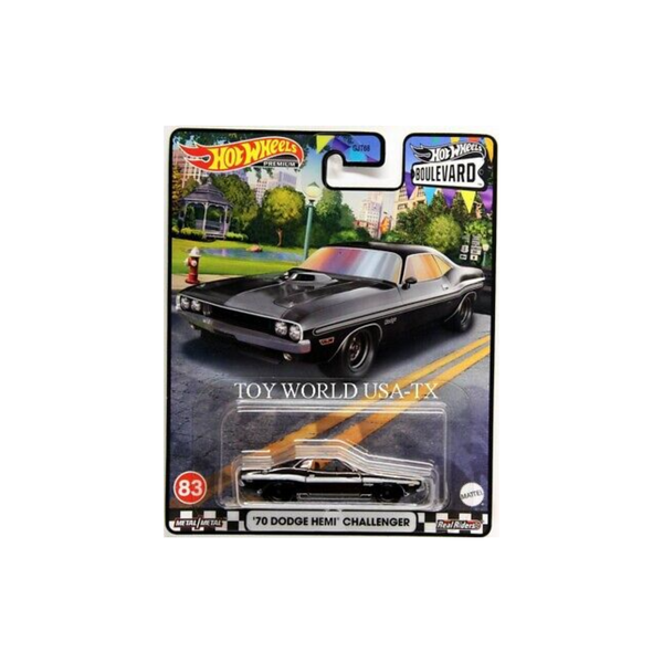 Hot Wheels 70 Dodge Hemi Challenger Boulevard 2023