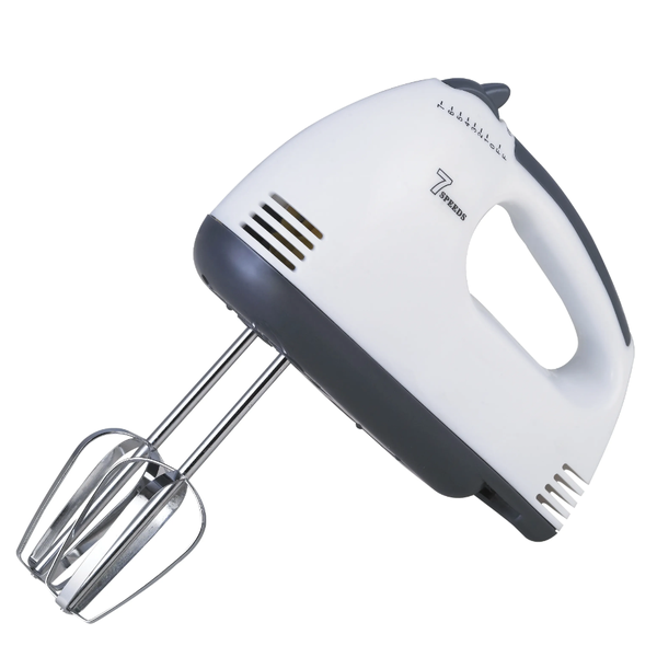 180W 7 Speeds Plastic Electric Hand Mixer