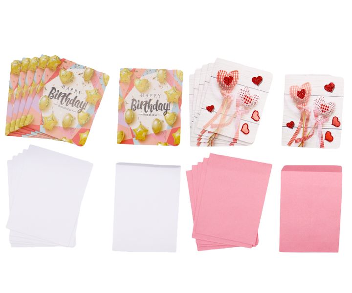Adorable Birthday and Gift Card Set, Assorted Designs, Design A