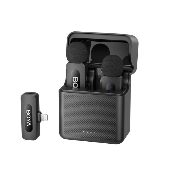 Boya BY-V3 2.4GHz Dual-Channel Wireless Microphone for Lightning Devices