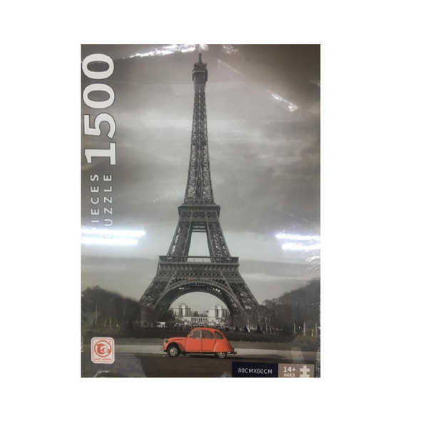 Pack Of 1500 Eiffel Tower Jigsaw Puzzle Toy