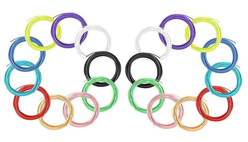 3D Pen PLA Filament Refills –Pack of 20