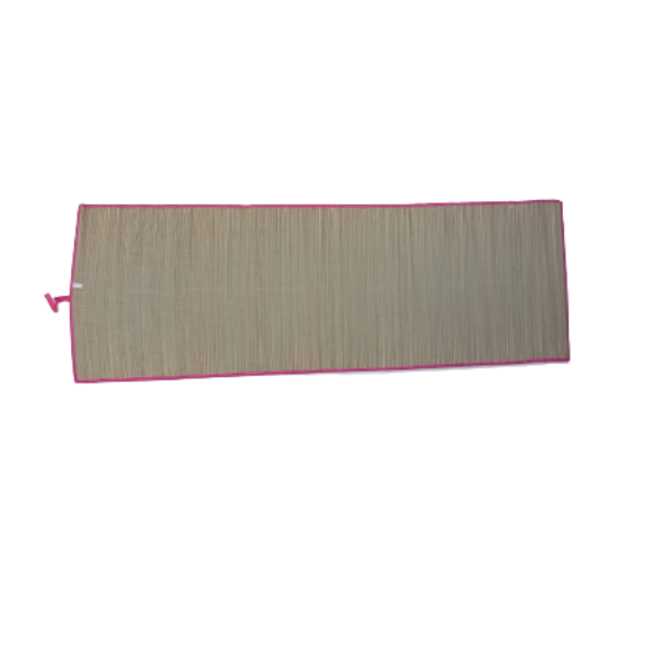 Straw Multi-Purpose Mat with Pink Trim - Pack of 5