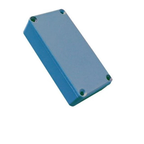 1590BBU Diecast Aluminium Multipurpose Enclosure 118.5x93.5x34mm Blue