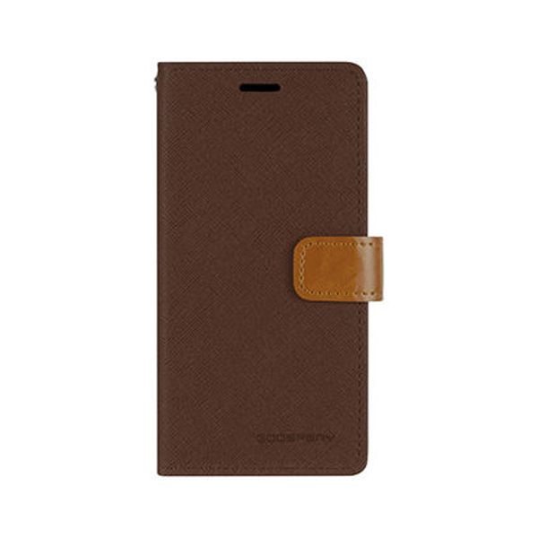 Leather Flip Cover with Card Slots iPhone 11 Pro 5.8 inch Brown