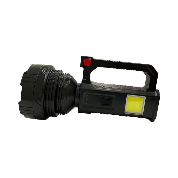USB rechargeable LED flashlight with COB side light TY-838