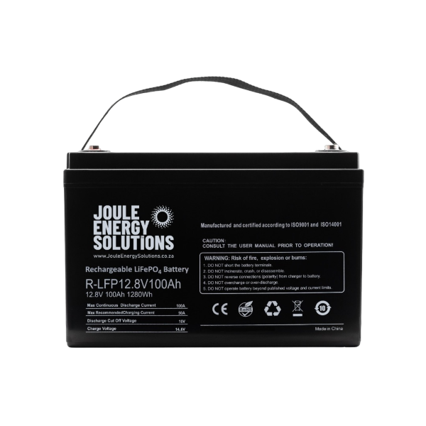 Jes Lifepo4 12.8v 100ah Lithium Battery