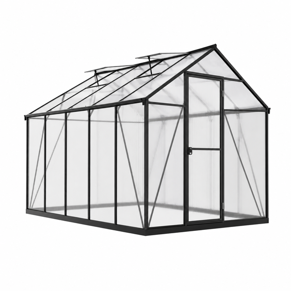 Premium Walk-In Greenhouse - Aluminium Frame &amp; UV-Protected Panels