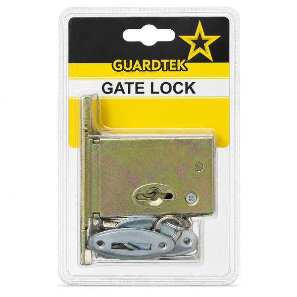Gate Lock with 2 Keys - Heavy Duty Security Lock