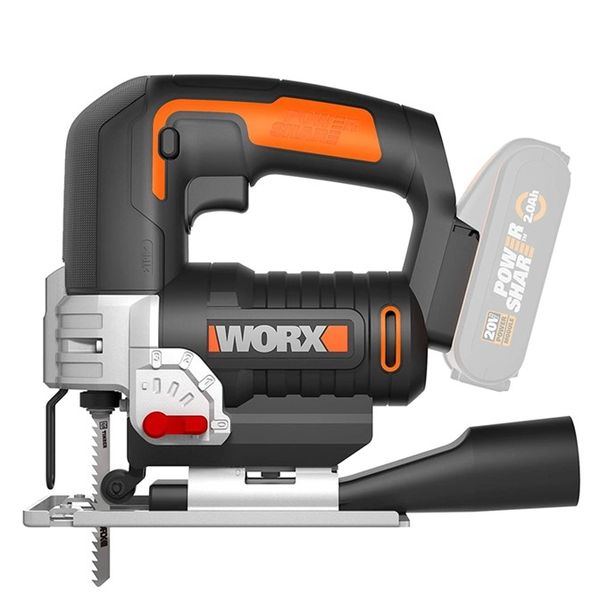 WORX Jigsaw 24mm/80mm With 4 Pendulum Settings Cordless 20V | Tool Only