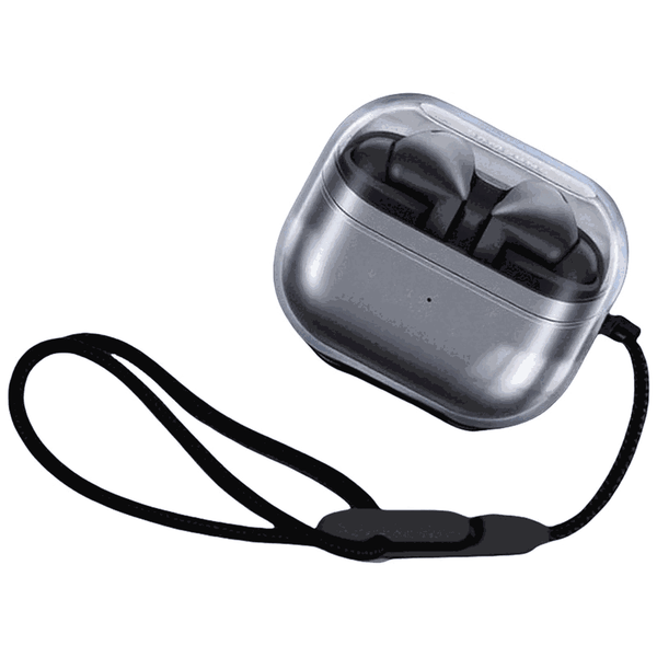 Soft TPU Case with Rope Clear Compatible with Samsung Buds 3/3 Pro/3FE