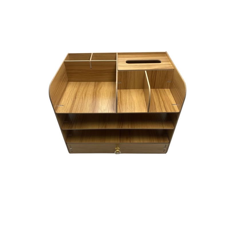 Multi-Layer Wooden Desktop Stationery Organizer Shelf GC-31 | Shop ...
