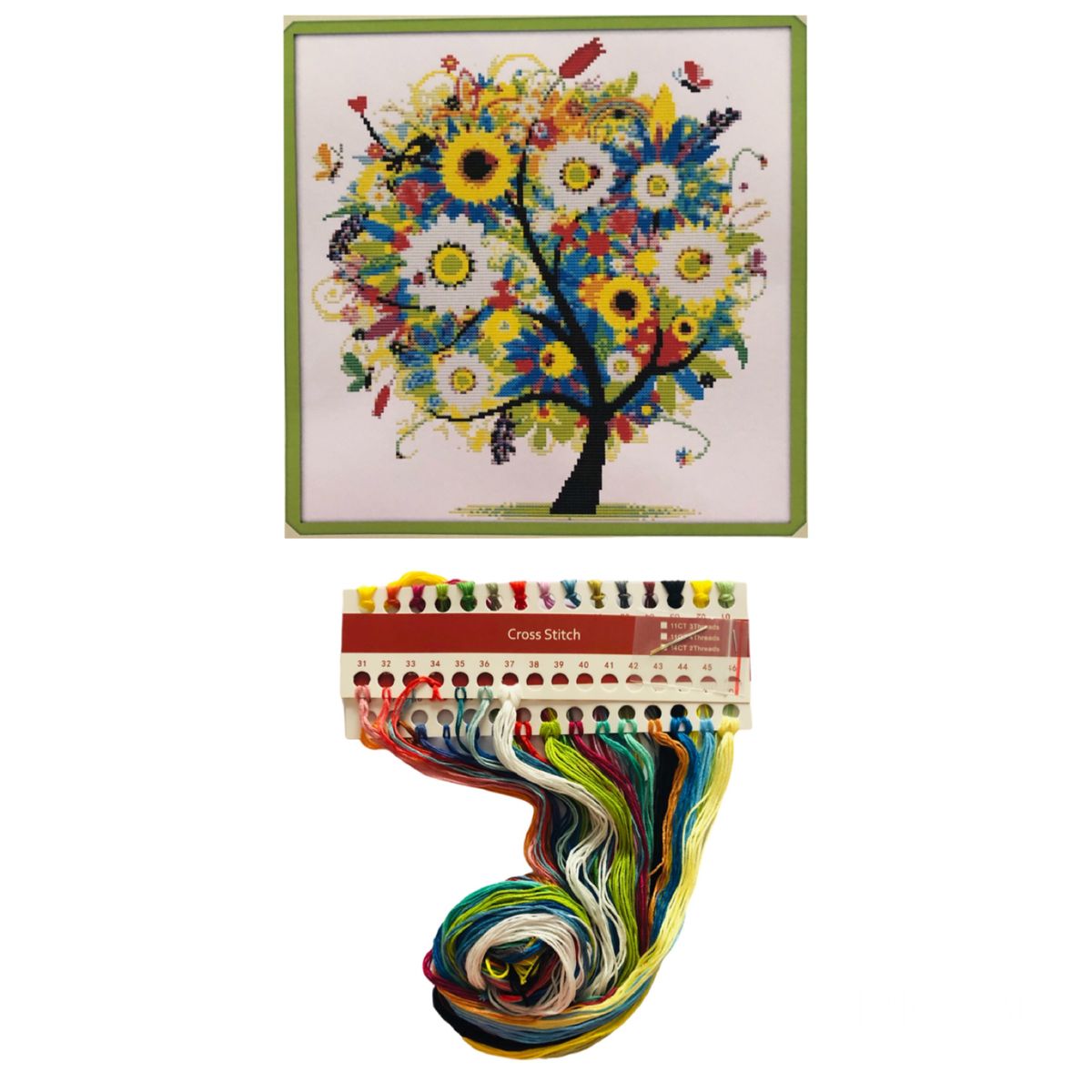 Carolina House Designs Cross Stitch Happy Christmas