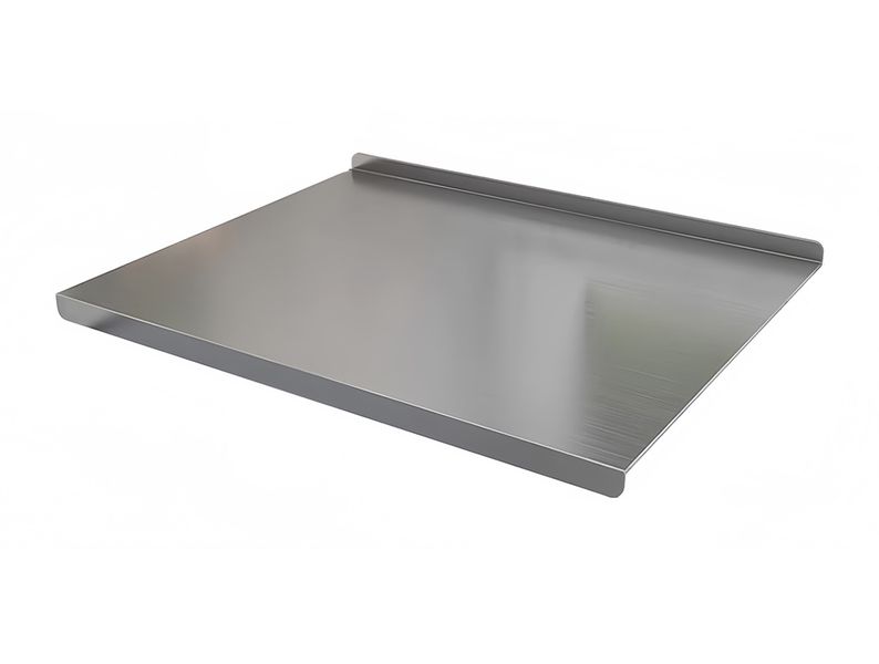 304 Stainless Steel Kneading Cutting Board For Kitchens Non-Stick - Silver