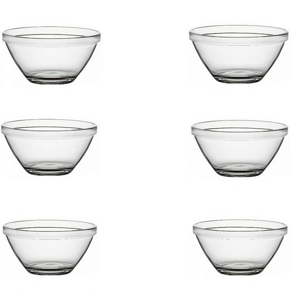 Bormioli Rocco Pompei Stack Glass Ramekin Bowl (8cm)