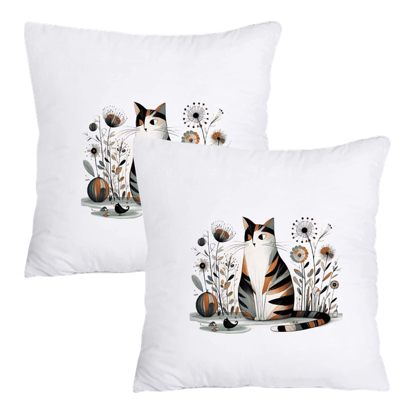 Scatter Cushion Cover Set - Reeded Cat